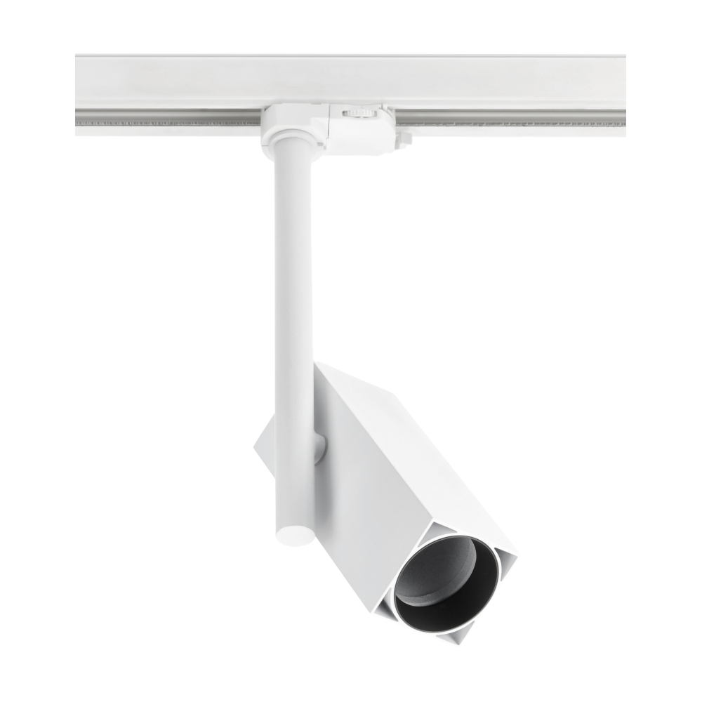 Светильник трековый однофазный GTV GROSSO GU10 IP20 квадратный Белый (27729640)