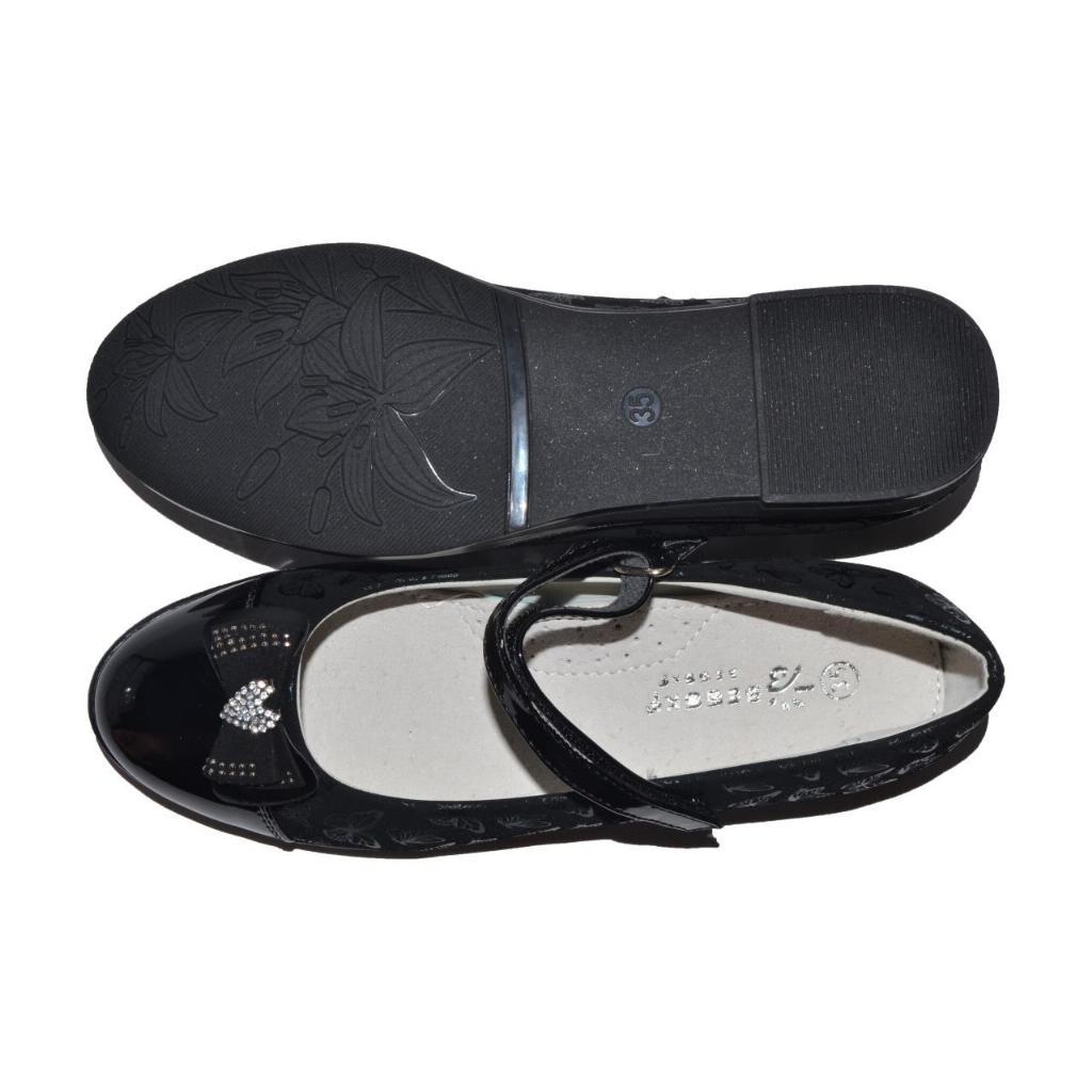 Туфлі для дівчинки Bessky 105-66-761 р. 34 21,7 см (11972924) - фото 4 Туфлі для дівчинки Bessky 105-66-761 р. 34 21,7 см (11972924) - фото 4