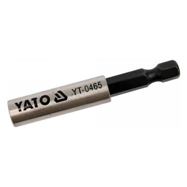 Держатель бит магнитный 1/4" 60мм YATO YT-0465 Держатель бит магнитный 1/4" 60мм YATO YT-0465