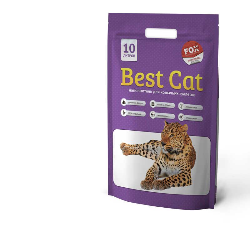 Наполнитель силикагелевый Best Cat Purple Lawanda 10 л Наполнитель силикагелевый Best Cat Purple Lawanda 10 л