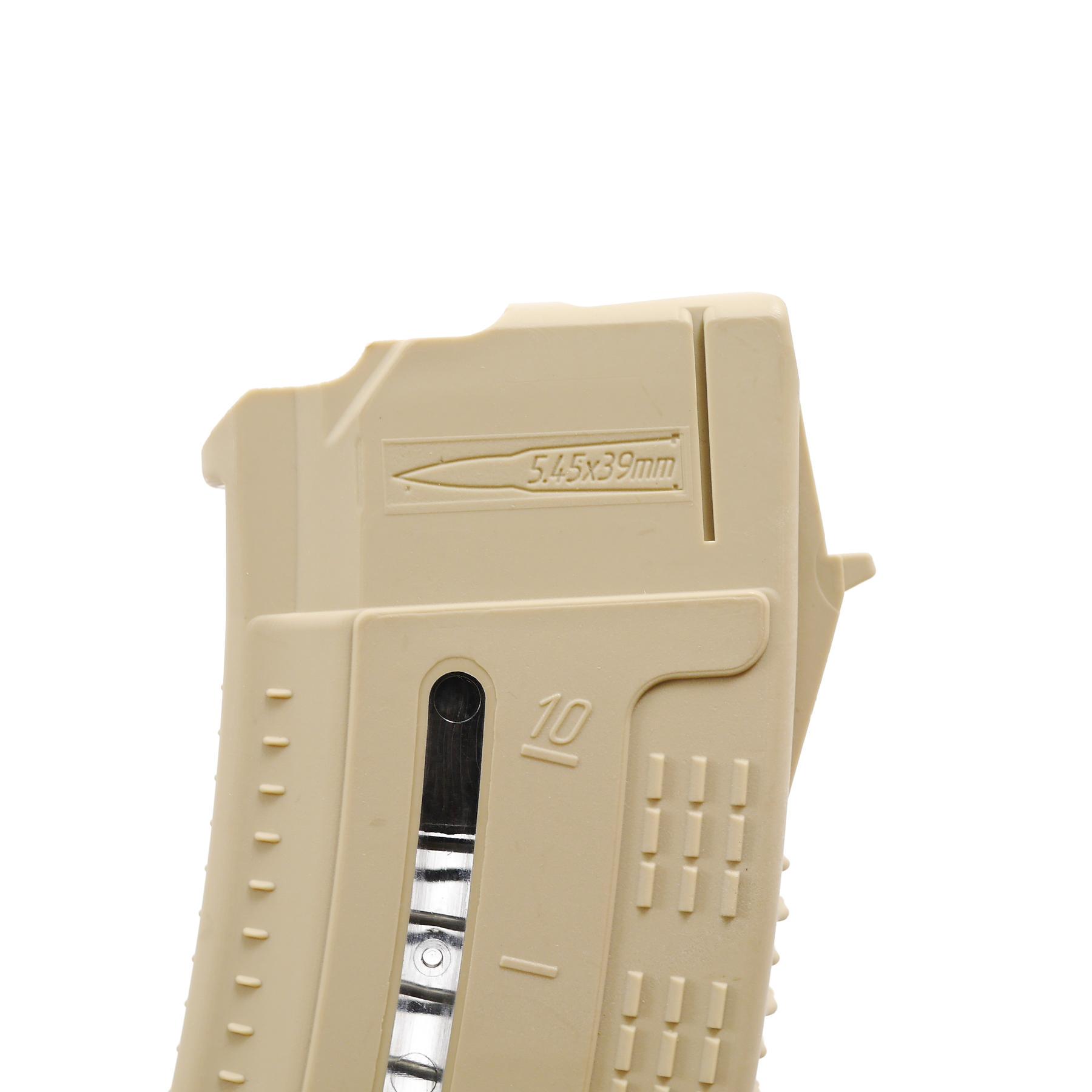 Высокопрочный Магазин АК 5.45 коробчатый, рожок АК калибр 5.45 с окном для контроля количества заряда патронов Kubas Цвет Койот - фото 2 Высокопрочный Магазин АК 5.45 коробчатый, рожок АК калибр 5.45 с окном для контроля количества заряда патронов Kubas Цвет Койот - фото 2