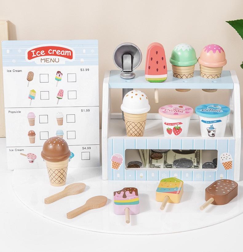 Дитячий ігровий набір Ice Cream Counter Морозиво дерев'яний (131) - фото 11 Дитячий ігровий набір Ice Cream Counter Морозиво дерев'яний (131) - фото 11