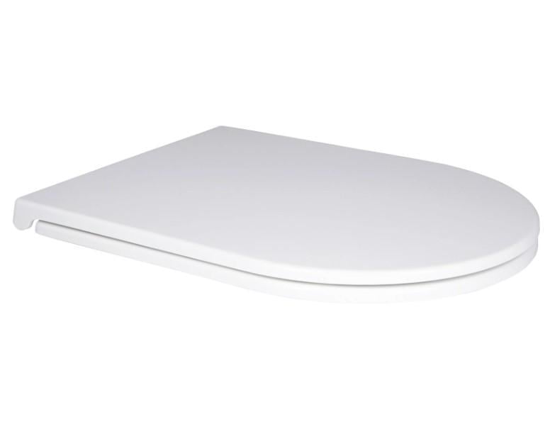 Сидения для унитаза Qtap Robin Scorpio с микролифтом Slim Duroplast/Quick Release (QT99HY2049W)