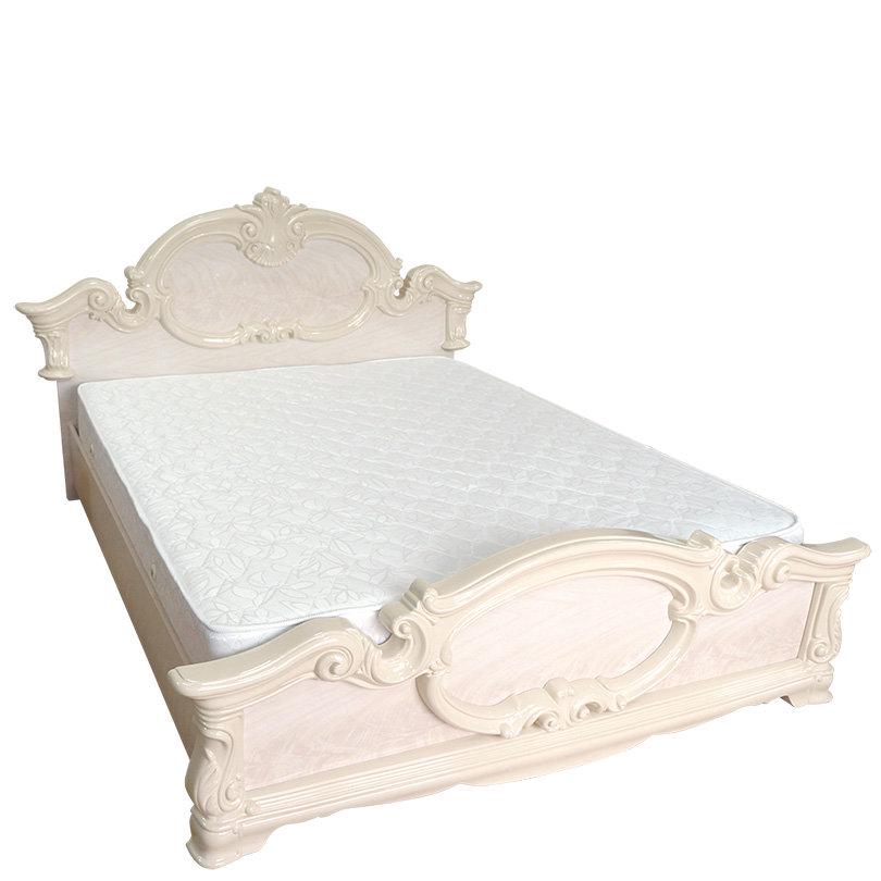 Кровать классическая двуспальная Світ Меблів Империя ДСП 160х200 см Роза Кровать классическая двуспальная Світ Меблів Империя ДСП 160х200 см Роза