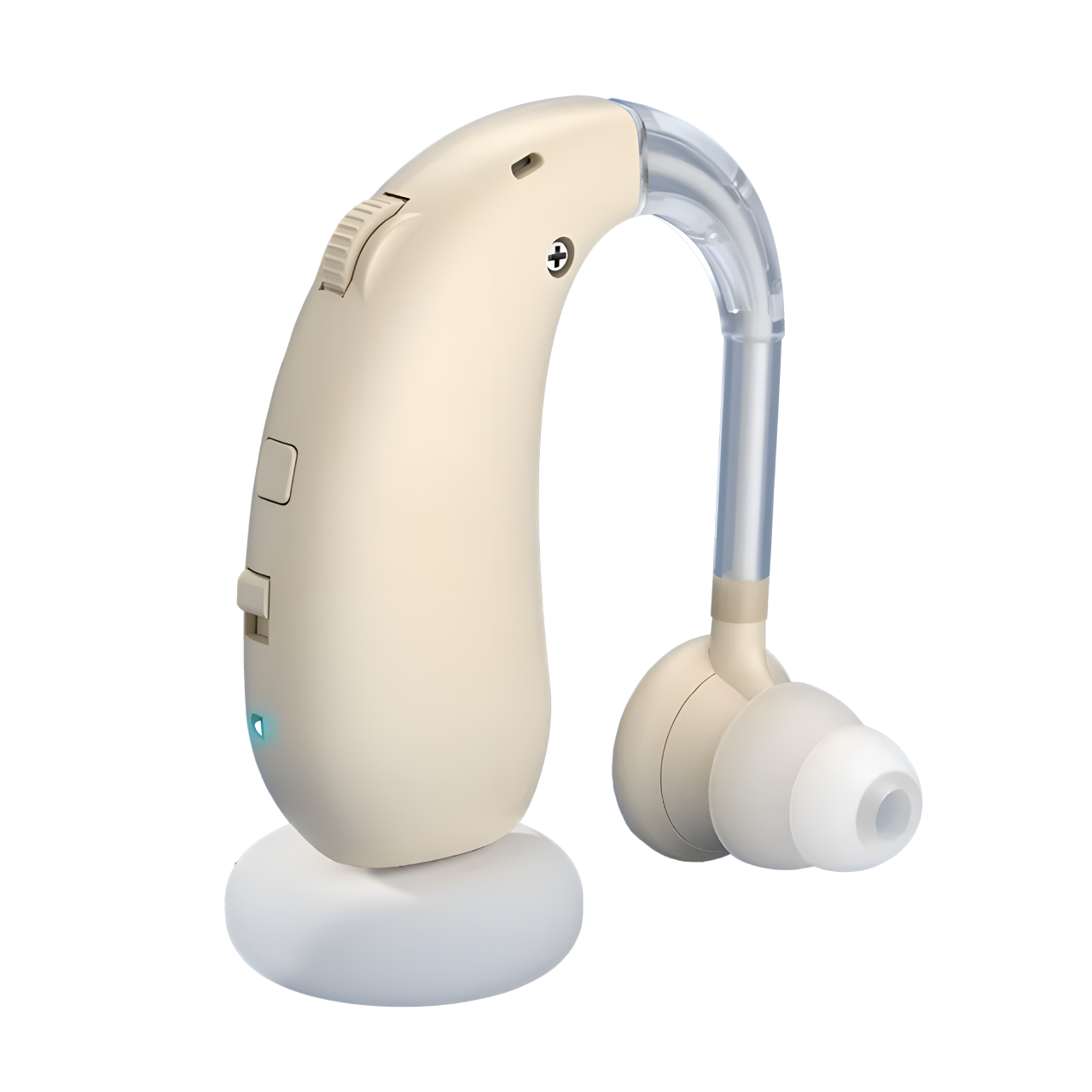 Слуховой аппарат универсальный аккумуляторный Бежевый (1752046660087)