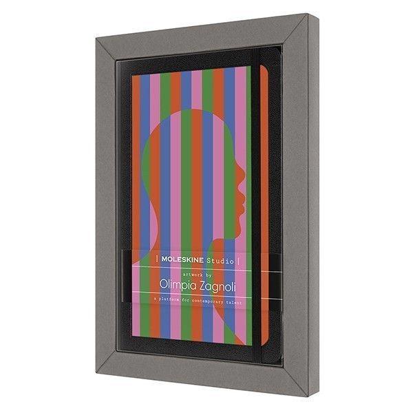 Блокнот Moleskine STUDIO Olimpia Zagnoli средний нелинованный (MS01OZQP062)