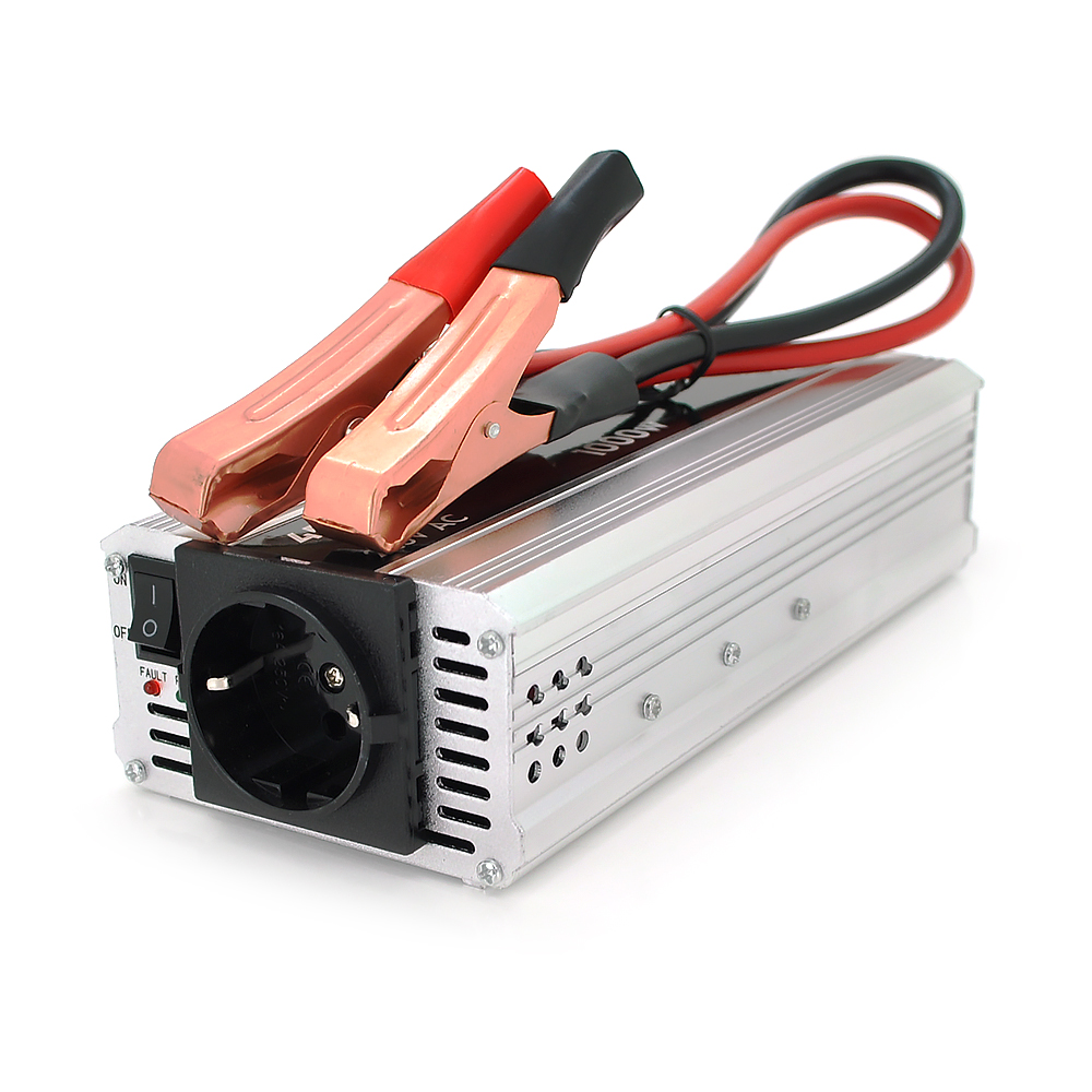 Инвертор напряжения Powermaster 1 Shuko модифицированная синусоида 24/220V 1000W (26617867)