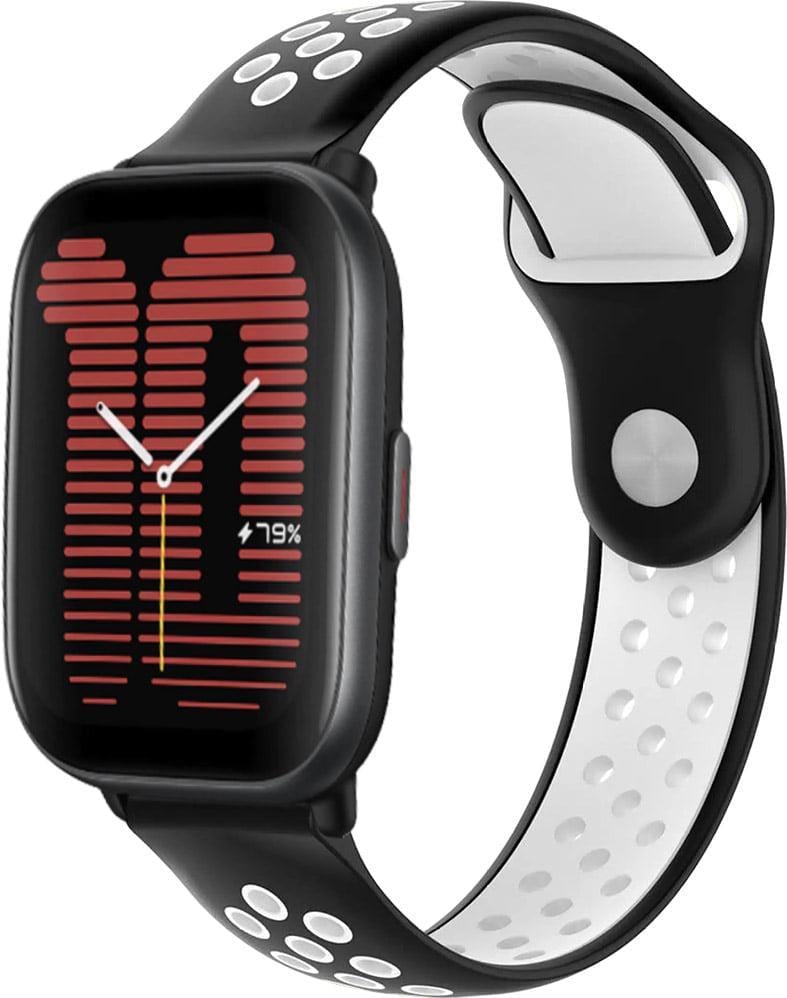 Ремінець Sport для Amazfit Active Black/White (38427-1E) Ремінець Sport для Amazfit Active Black/White (38427-1E)