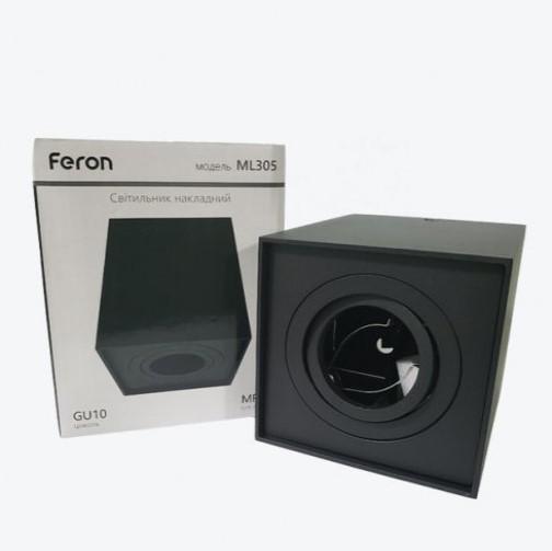 Світильник точковий під лампу Feron ML305 Чорний (32971) - фото 4 Світильник точковий під лампу Feron ML305 Чорний (32971) - фото 4