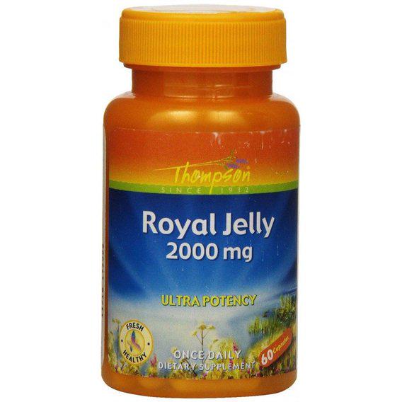 Натуральна добавка для імунітету Thompson Royal Jelly 2000 мг 60 Caps (THO-19350)