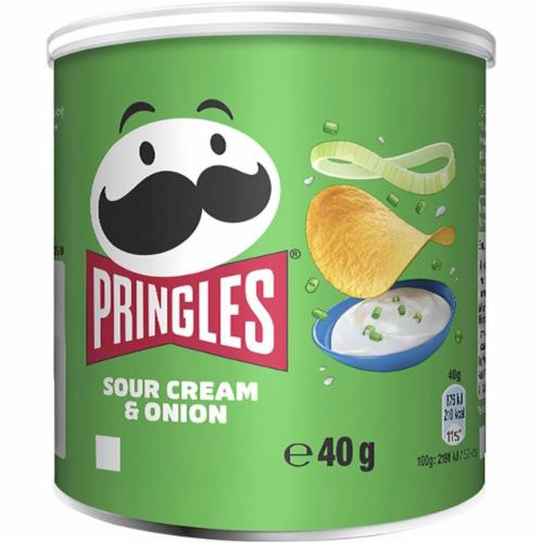 Чипсы картофельные Pringles Sour Cream & Onion 40 г (32410809)