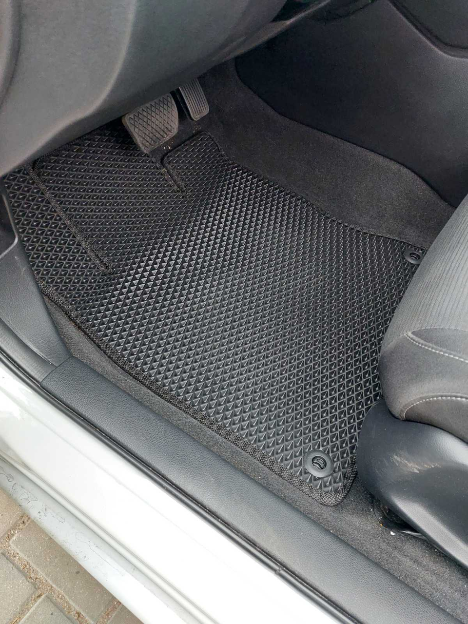 Автоковрики в салон EVA для Honda Insight 2018+ гибрид без перемычки (2359459387)