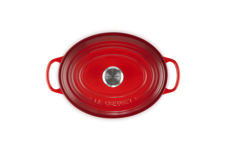 Каструля Le Creuset Signature овальна 2,6 л Червоний (21178230602430) - фото 4