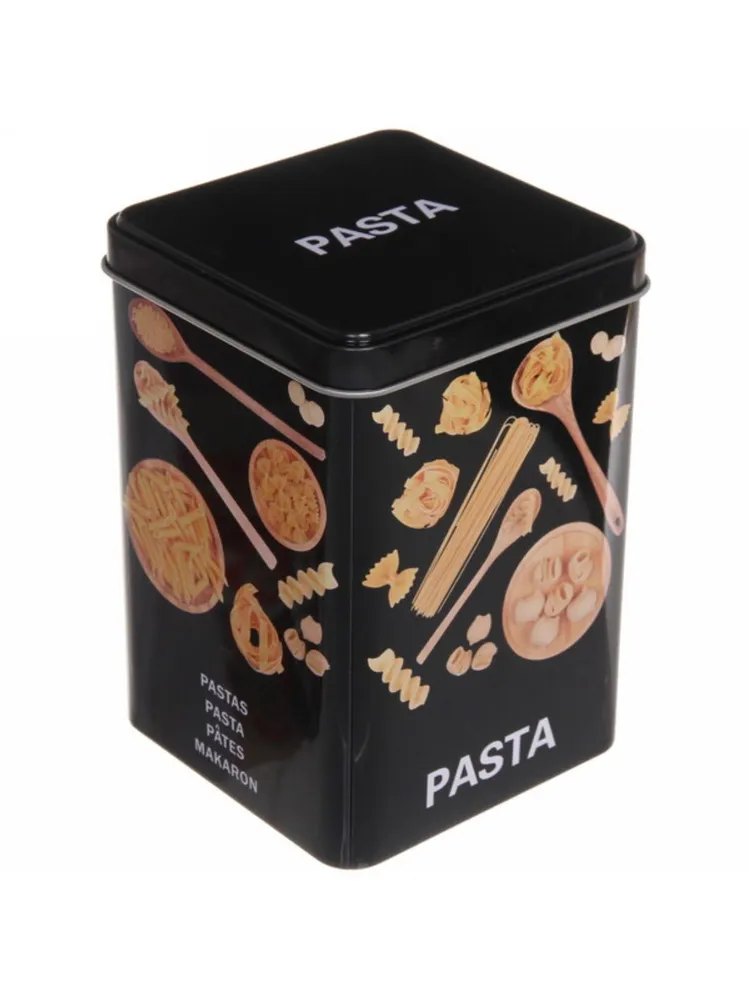 Банка Stenson Pasta R18614 с крышкой 10х10х15 см (10920878)