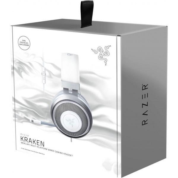 Наушники Razer Kraken Multi Platform Mercury Edition (RZ04-02830400-R3M1) - фото 3
