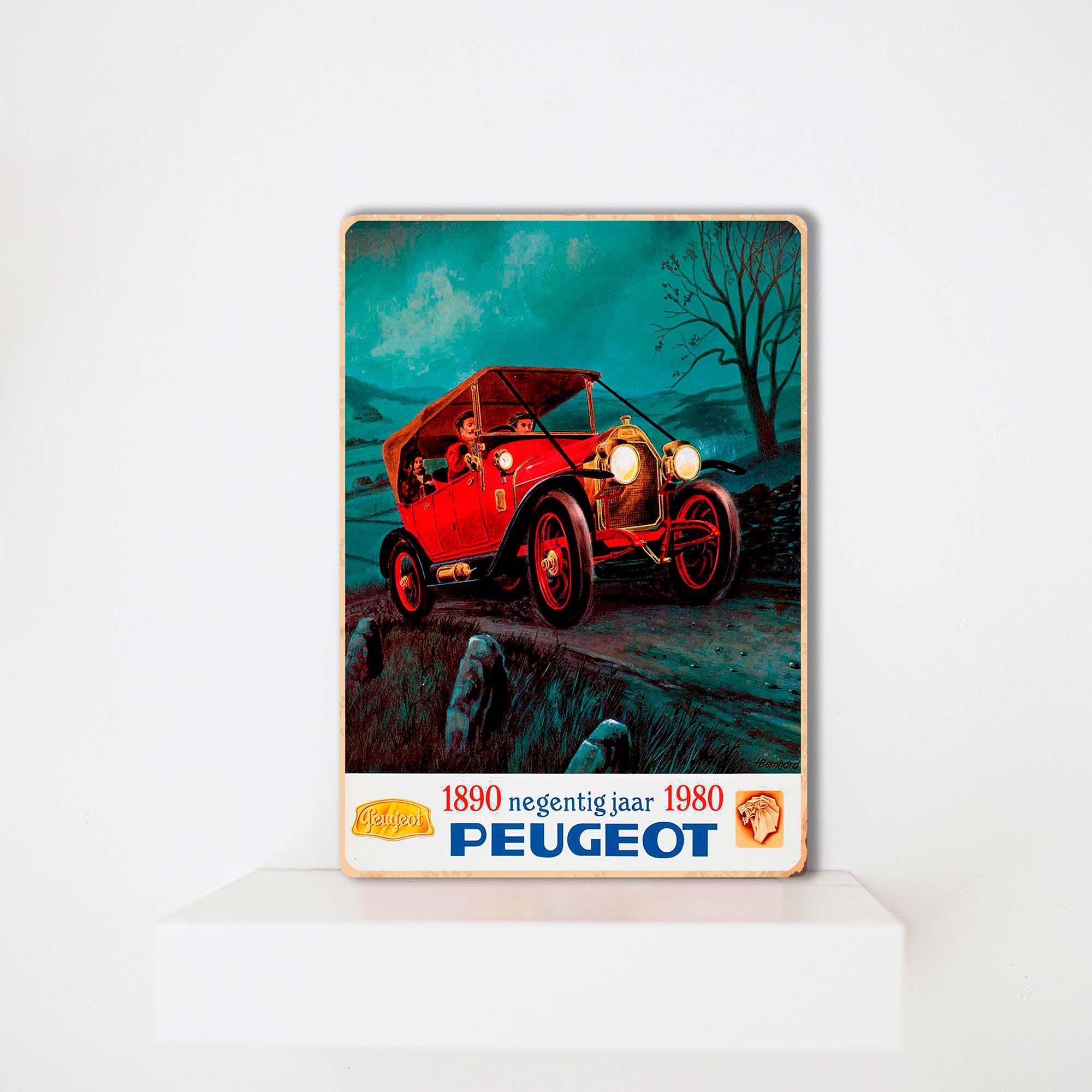 Постер дерев'яний Bramble Car Peugeot (PSTRSBRMBL225)