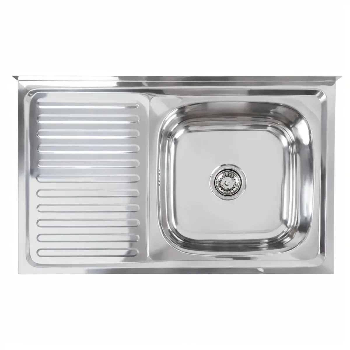 Мойка для кухни из нержавеющей стали Valeso 8050 R полированная 0,7/160 мм (36701440)