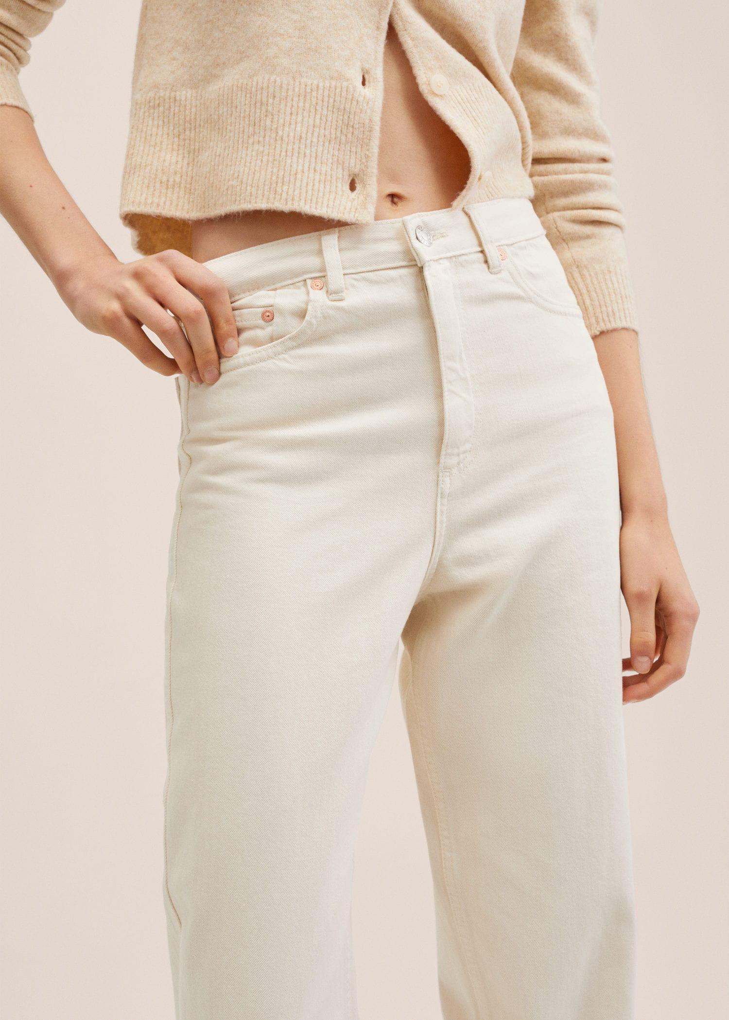 Джинсы женские Mango 27012511 р. 36 Молочный - фото 3 Джинсы женские Mango 27012511 р. 36 Молочный - фото 3