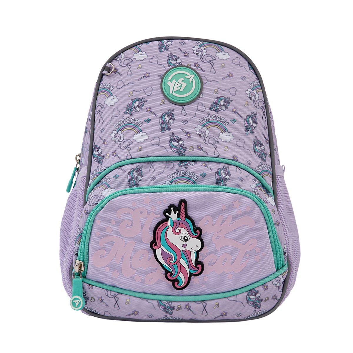 Рюкзак детский YES K-34 Magical Unicorn 30,5х21,5х11 см Разноцветный (550024)