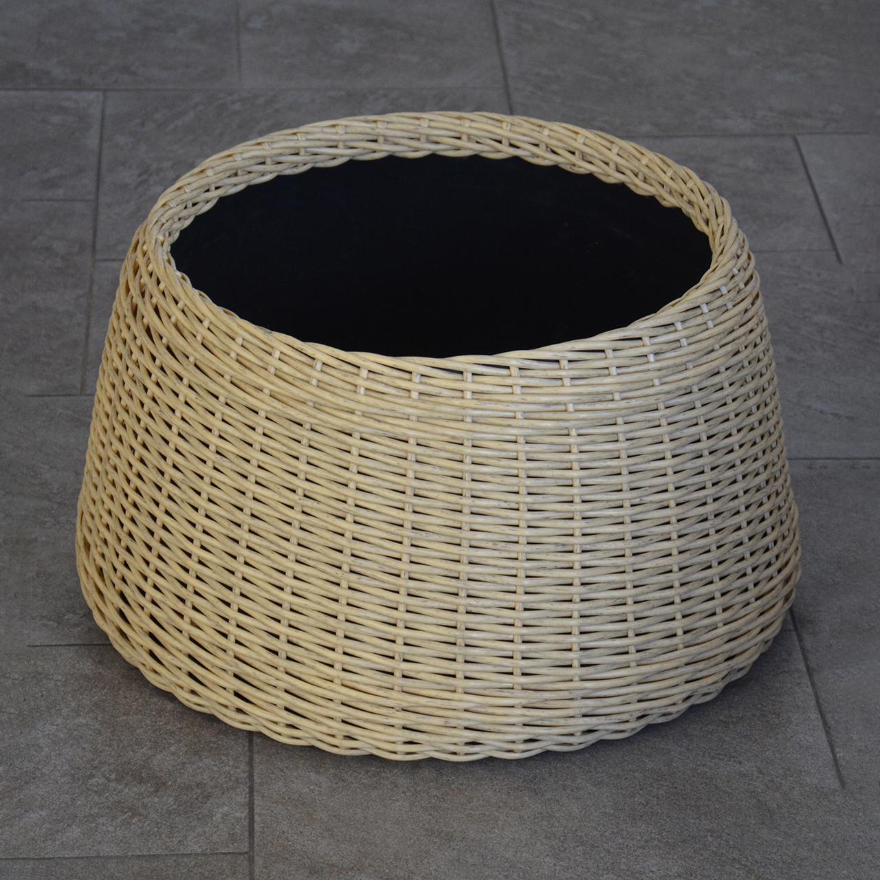 Подставка-юбка под елку плетеная из искусственного ротанга/ручной работы M Светлое дерево (23296059) - фото 5 Подставка-юбка под елку плетеная из искусственного ротанга/ручной работы M Светлое дерево (23296059) - фото 5