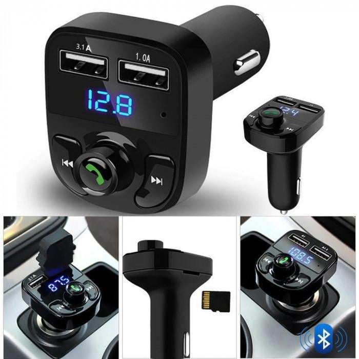 Модулятор для машины CAR X8 FM-модулятор Bluetooth Черный - фото 3 Модулятор для машины CAR X8 FM-модулятор Bluetooth Черный - фото 3