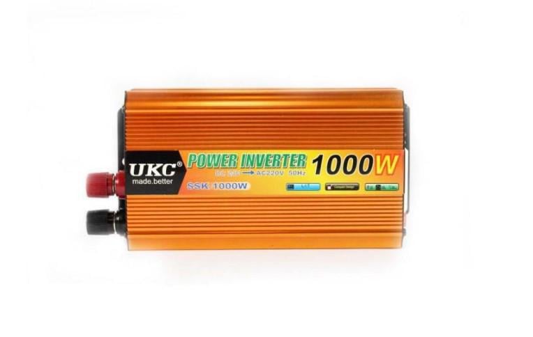 Інвертор автомобільний UKC 24V 1000W AC/DC AC/DC SSK 220V (1-1-61110) - фото 1