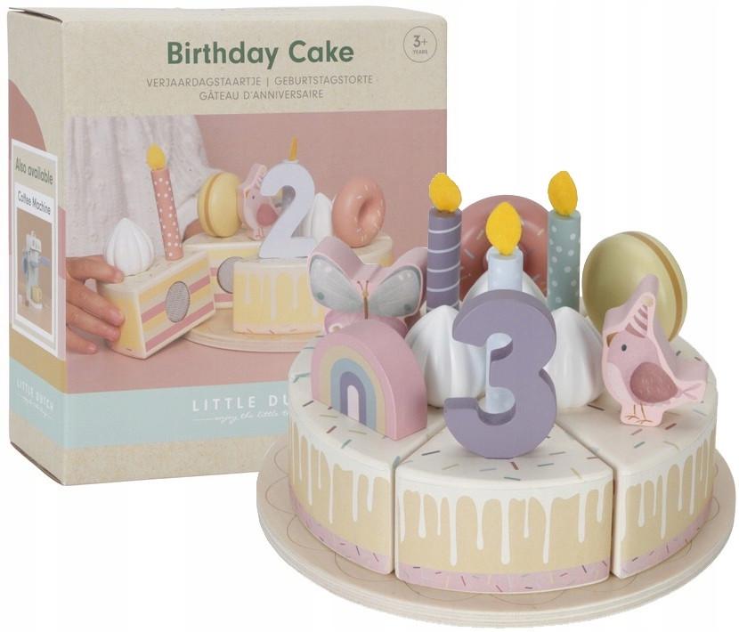 Іграшка дерев'яний тортик Little Dutch Birthday Cake День народження