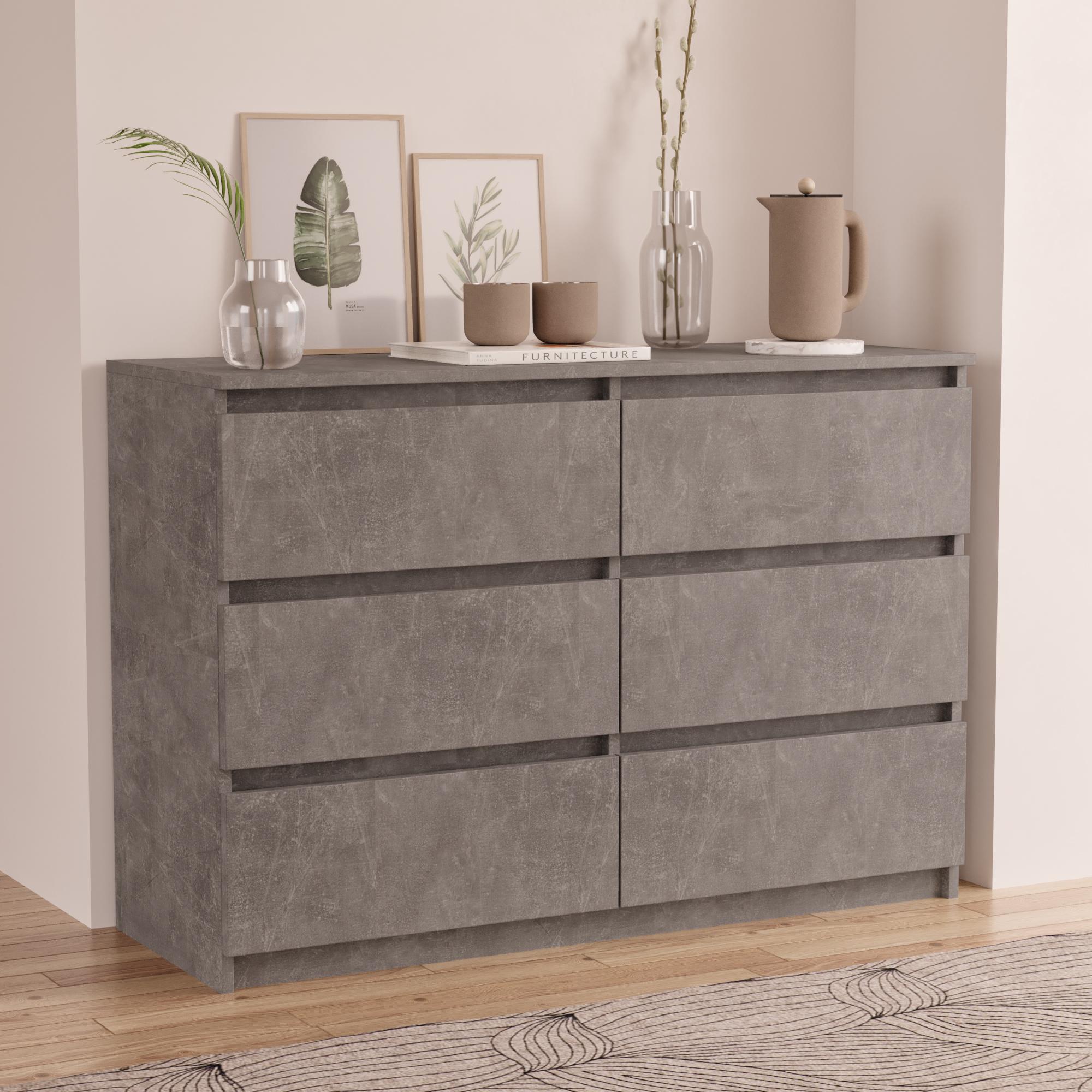 Комод Furnigrade КМ 10 1100х760х400 мм Индастриал