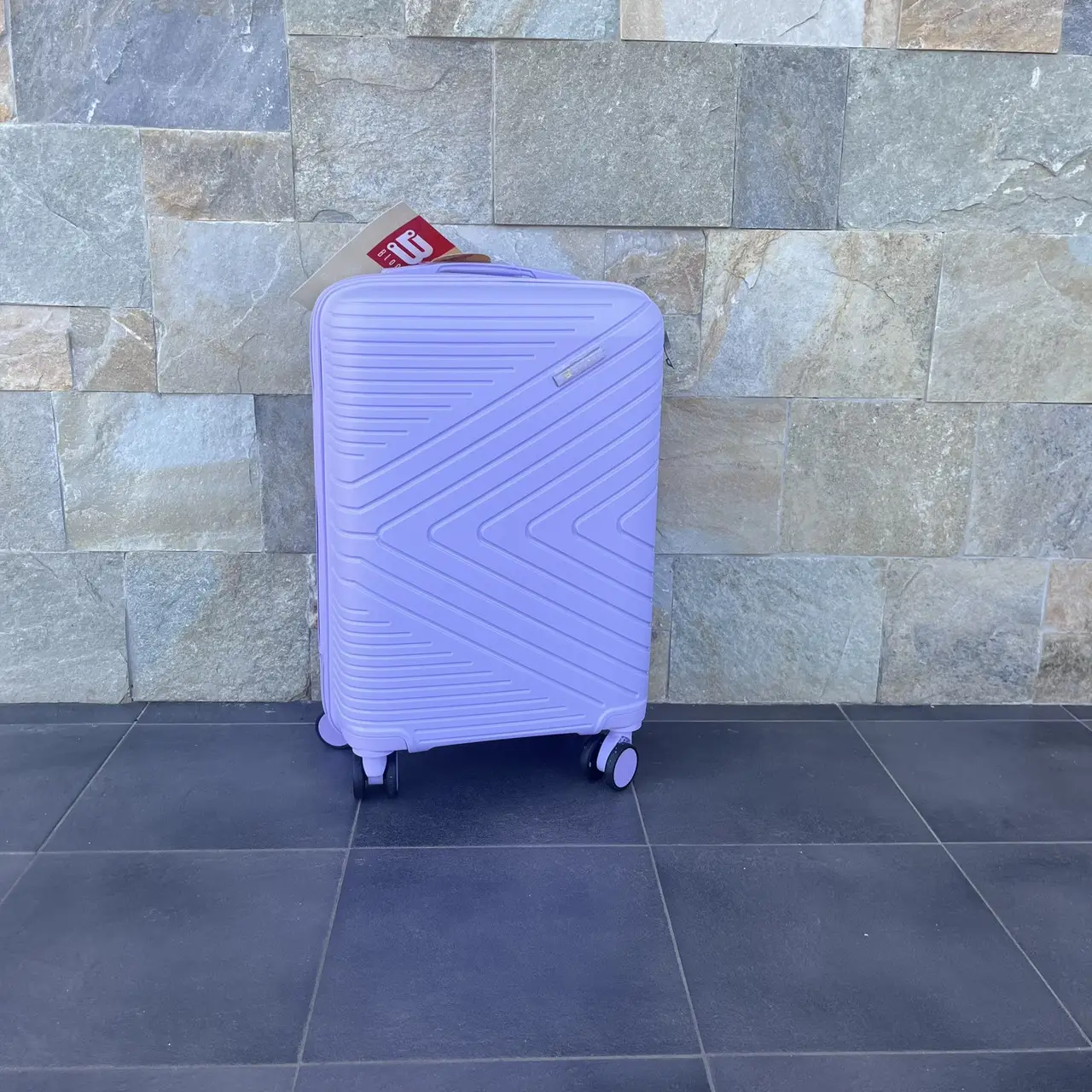 Чемодан дорожный Bloom 1706 39 л S Фиолетовый - фото 1