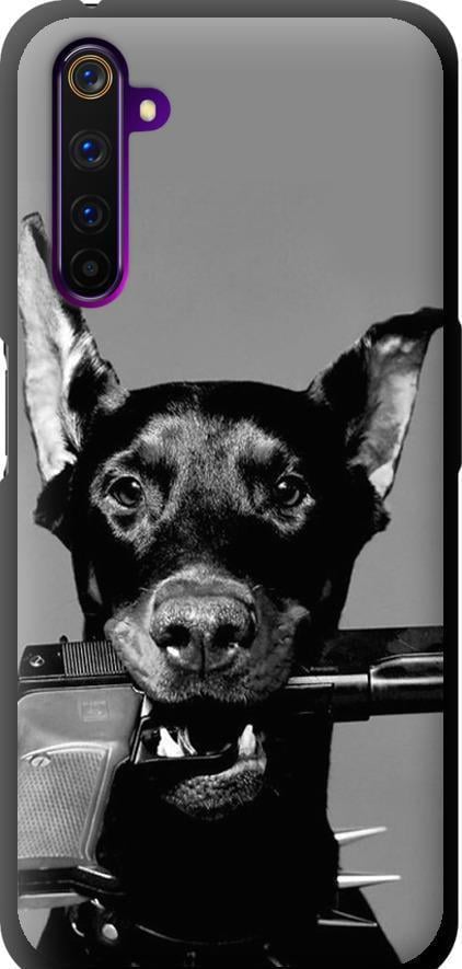 Чехол на Realme 6 Pro Доберман (2745b-1893-42517)