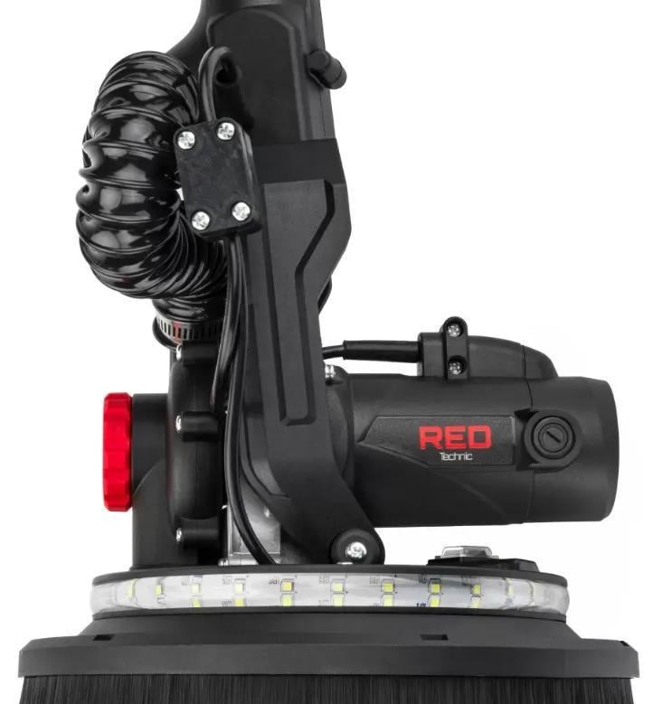 Шлифмашина для стен и потолка Red Technic RTSDG0019 2499851135 1550 Вт 1800 об/мин 215 мм - фото 3
