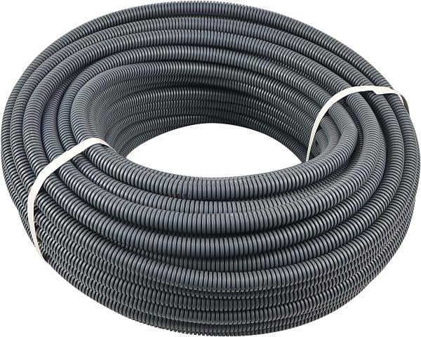 Труба гофрована з протяжкою АСКО-УКРЕМ ТГ0000003 19/25 мм 50 м Сірий Труба гофрована з протяжкою АСКО-УКРЕМ ТГ0000003 19/25 мм 50 м Сірий