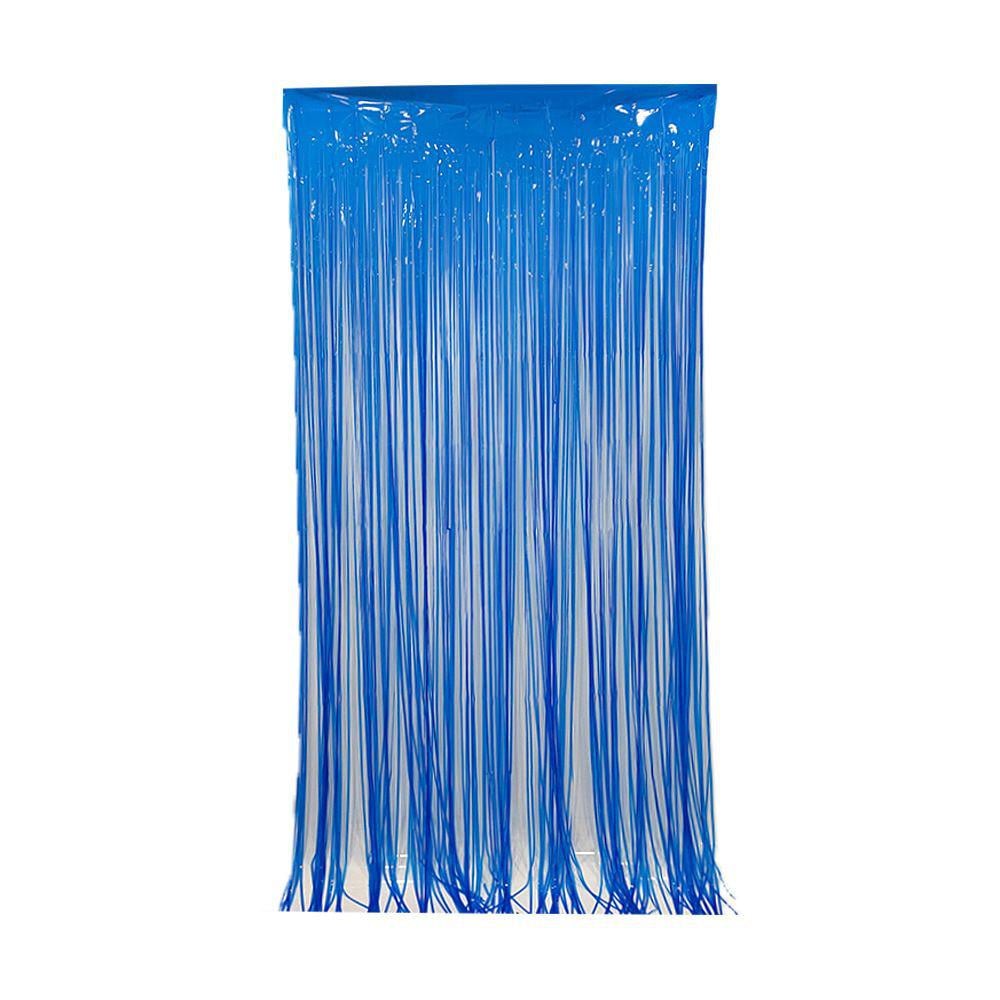 Дощик для фотозони флуоресцентний неоновий 2x1 м Синій (715312)