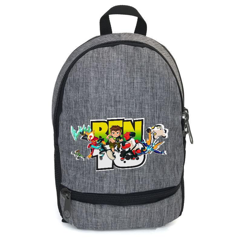 Школьный рюкзак подростковый Cappucino Toys с принтом Ben 10 BTN 12,5 л Серый (1644581935)