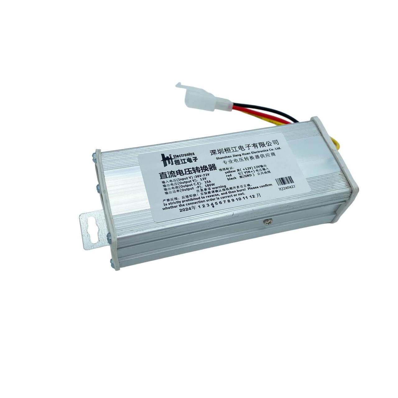 Понижающий преобразователь DC-DC 36/48/60/72V до 12V15A - фото 2 Понижающий преобразователь DC-DC 36/48/60/72V до 12V15A - фото 2