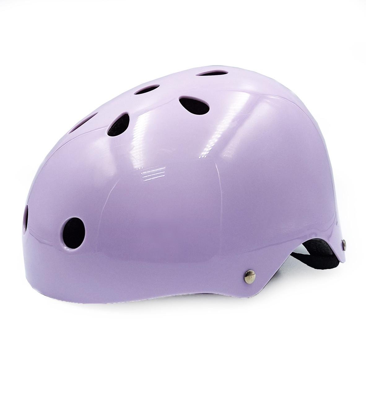 Комплект дитячий шолом та захист Yongkang GB24429-2009 S Єдиноріг р. 5-9 Фіолетовий (G0001135) - фото 5