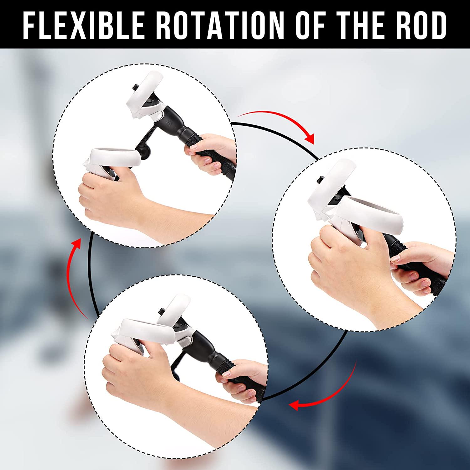 VR рыбалка для Oculus Quest 2 адаптер/удочки/спиннинга (ACS-VRRfOQ2) - фото 6 VR рыбалка для Oculus Quest 2 адаптер/удочки/спиннинга (ACS-VRRfOQ2) - фото 6