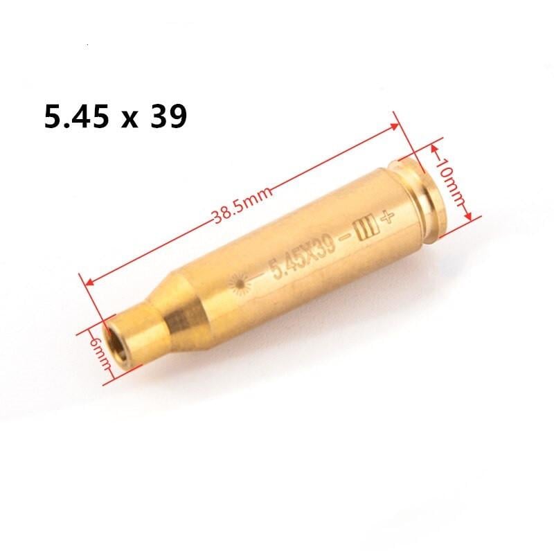 Патрон лазерный для холодной пристрелки калибра 5,45x39 мм Латунь (75364631) - фото 2 Патрон лазерный для холодной пристрелки калибра 5,45x39 мм Латунь (75364631) - фото 2