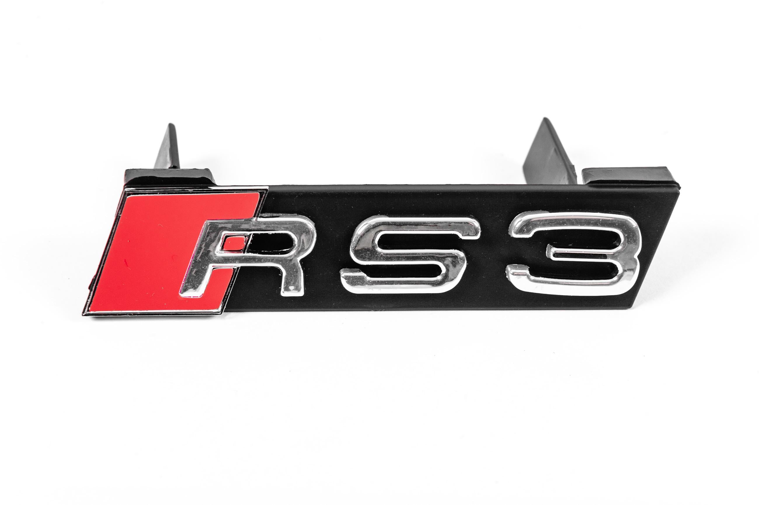 Емблема в решітку RS3 GT Tuning для Audi abs-пластик Хром (188875)
