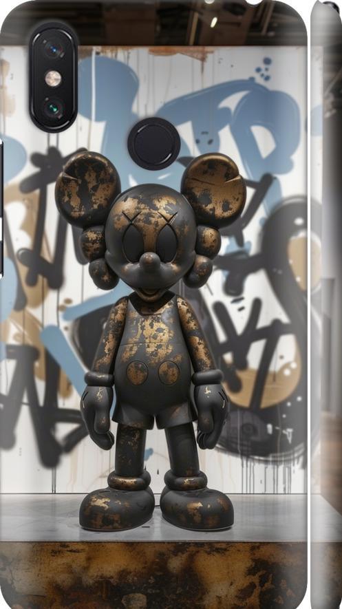 Чехол на Xiaomi Mi Max 3 Bronze kaws v2 (6098m-1534-42517)