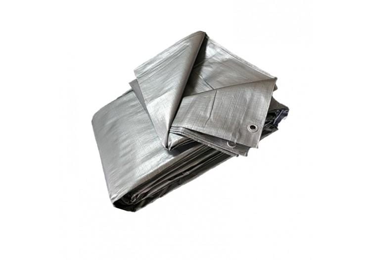 Тент Agreen 70 г/м² тарпаулин 4x6 м Silver