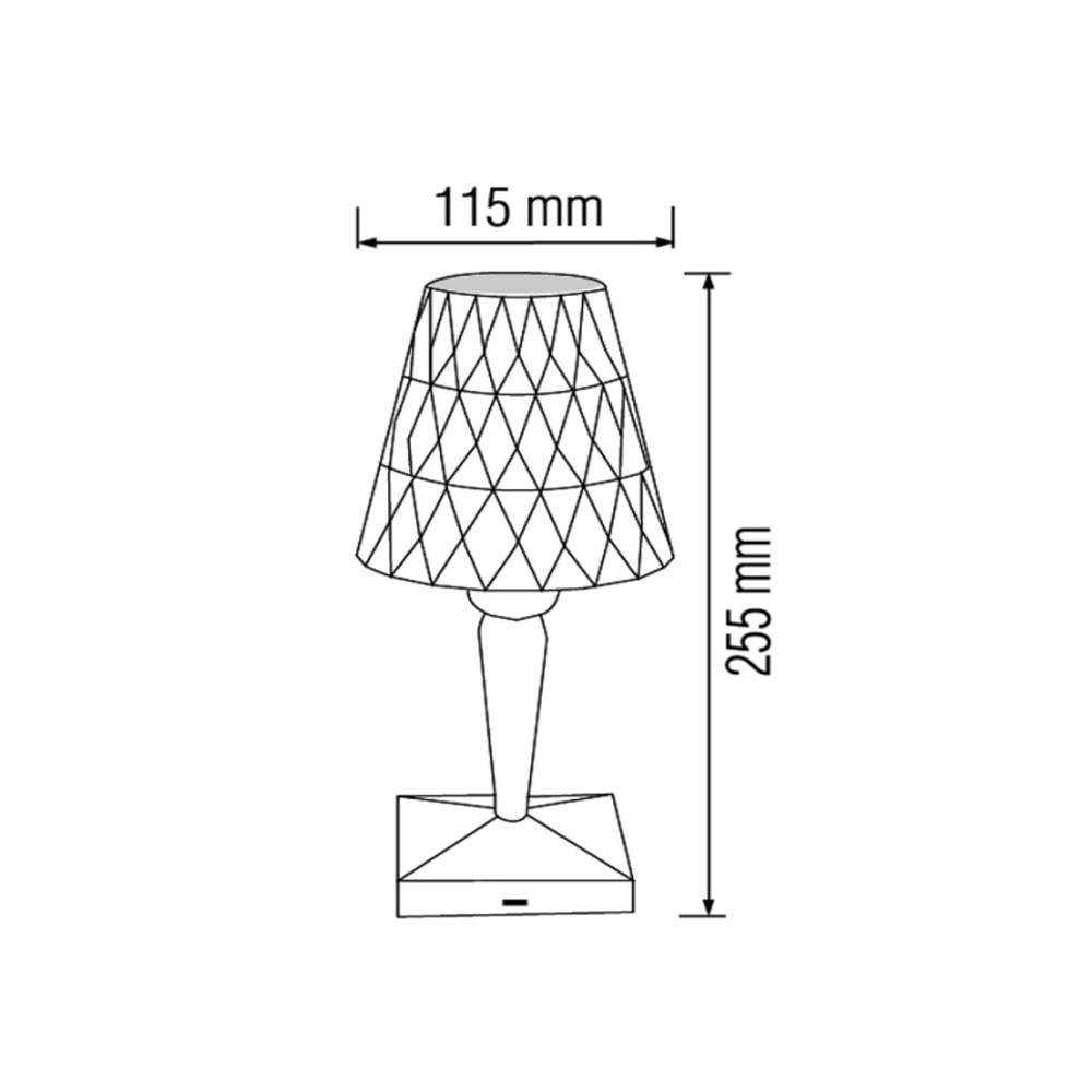 Настольная лампа аккумуляторная HOROZ ELECTRIC LED 1W 3CCT 30 Lm 100-240V АС/5VDC Type-C (050-004-0001-010) - фото 2 Настольная лампа аккумуляторная HOROZ ELECTRIC LED 1W 3CCT 30 Lm 100-240V АС/5VDC Type-C (050-004-0001-010) - фото 2
