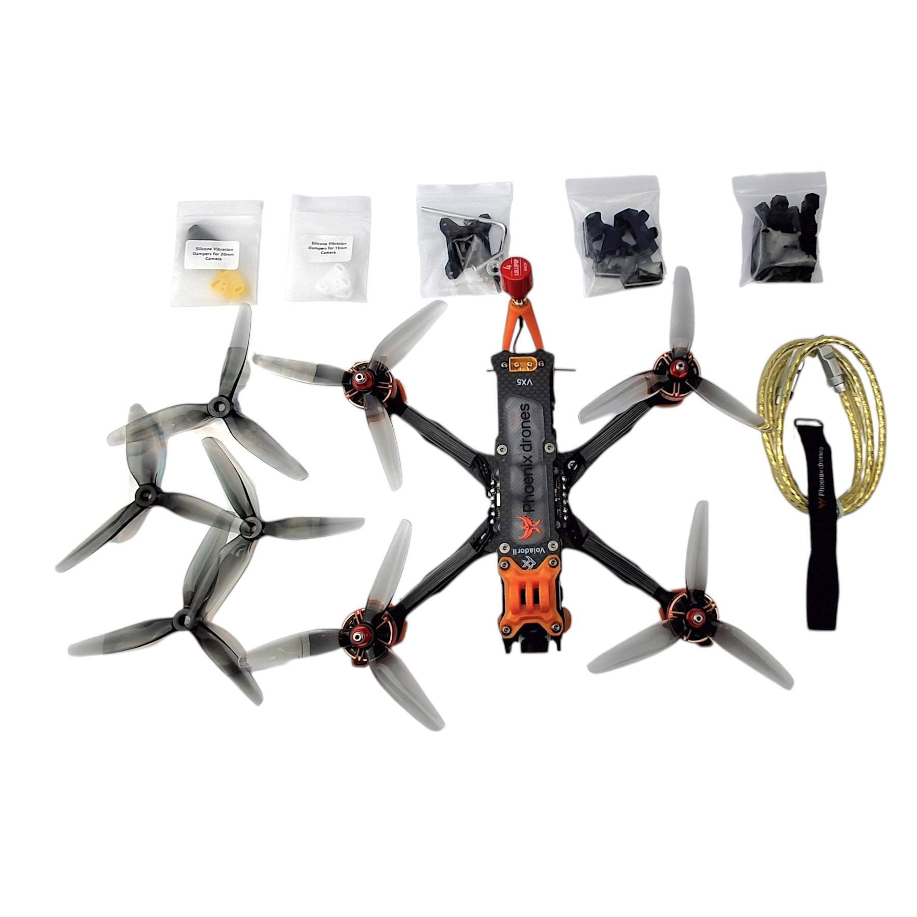 Дрон Phoenix drones Ember5 ELRS 2.4 analog с двигателями GOM 2207.5 и карбоновой рамой (98780) - фото 8 Дрон Phoenix drones Ember5 ELRS 2.4 analog с двигателями GOM 2207.5 и карбоновой рамой (98780) - фото 8