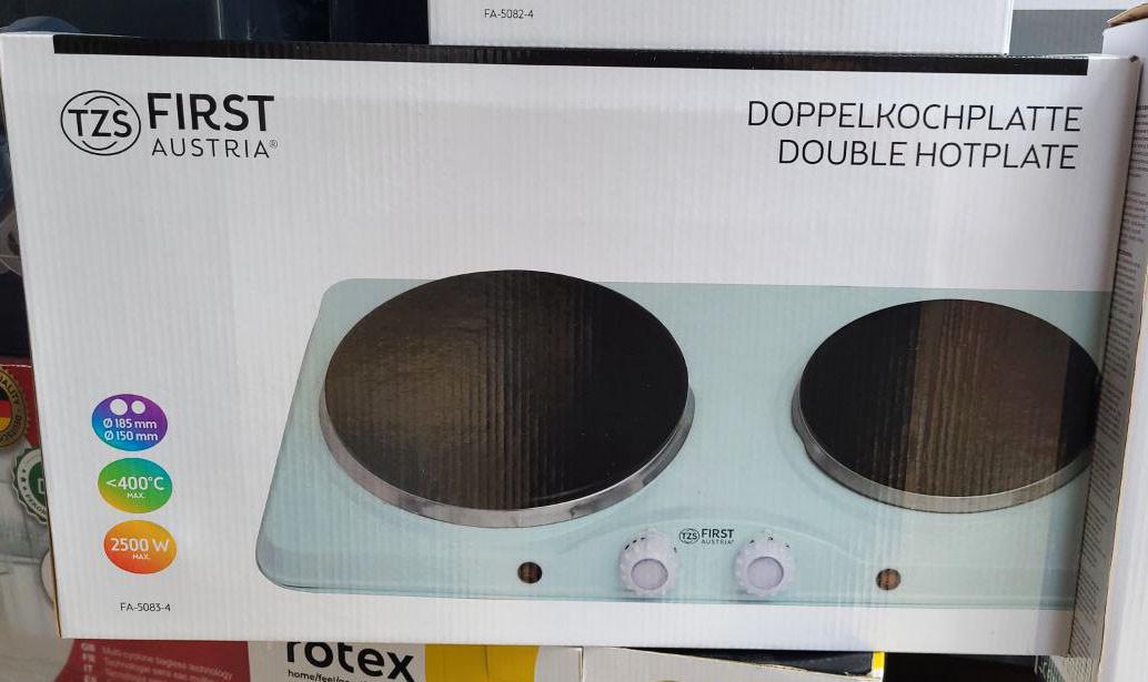 Настільна плита двоконфоркова First FA-5083-4 (1631782759) - фото 6 Настільна плита двоконфоркова First FA-5083-4 (1631782759) - фото 6
