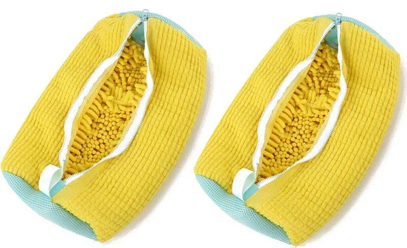 Чохол для прання взуття 2 шт. 39х19 см Жовтий