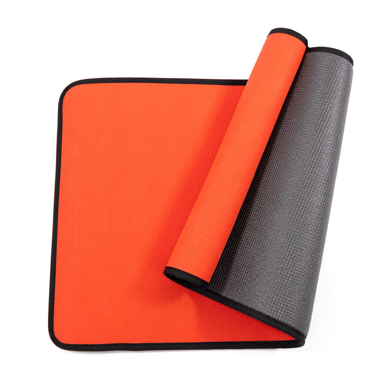 Килимок для фітнесу двошаровий OSPORT Yoga Pro+ Micro 8 мм Червоно-чорний (OF-0309) - фото 3 Килимок для фітнесу двошаровий OSPORT Yoga Pro+ Micro 8 мм Червоно-чорний (OF-0309) - фото 3