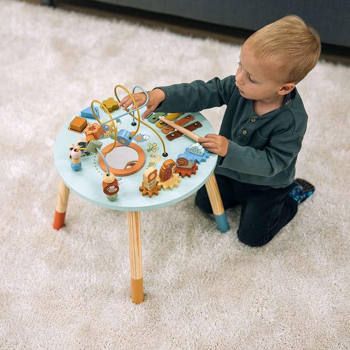 Интерактивный стол Free2Play деревянный Playzone Голубой (30310012) - фото 5