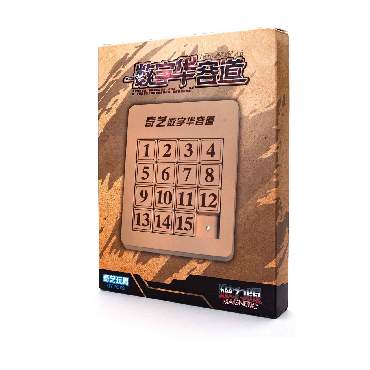 Головоломка п'ятнашки QiYi MoFangGe Magnetic number Klotski (132720) - фото 2 Головоломка п'ятнашки QiYi MoFangGe Magnetic number Klotski (132720) - фото 2