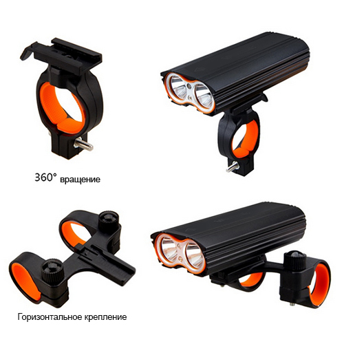 Фонарь велосипедный LR-Y2Pro DUAL MEGA LIGHT micro USB - фото 3 Фонарь велосипедный LR-Y2Pro DUAL MEGA LIGHT micro USB - фото 3