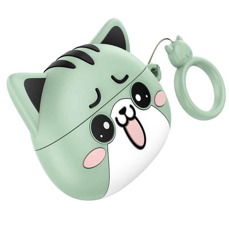 Наушники Bluetooth TWS Hoco EW48 Mint Cat (00000067614_3)